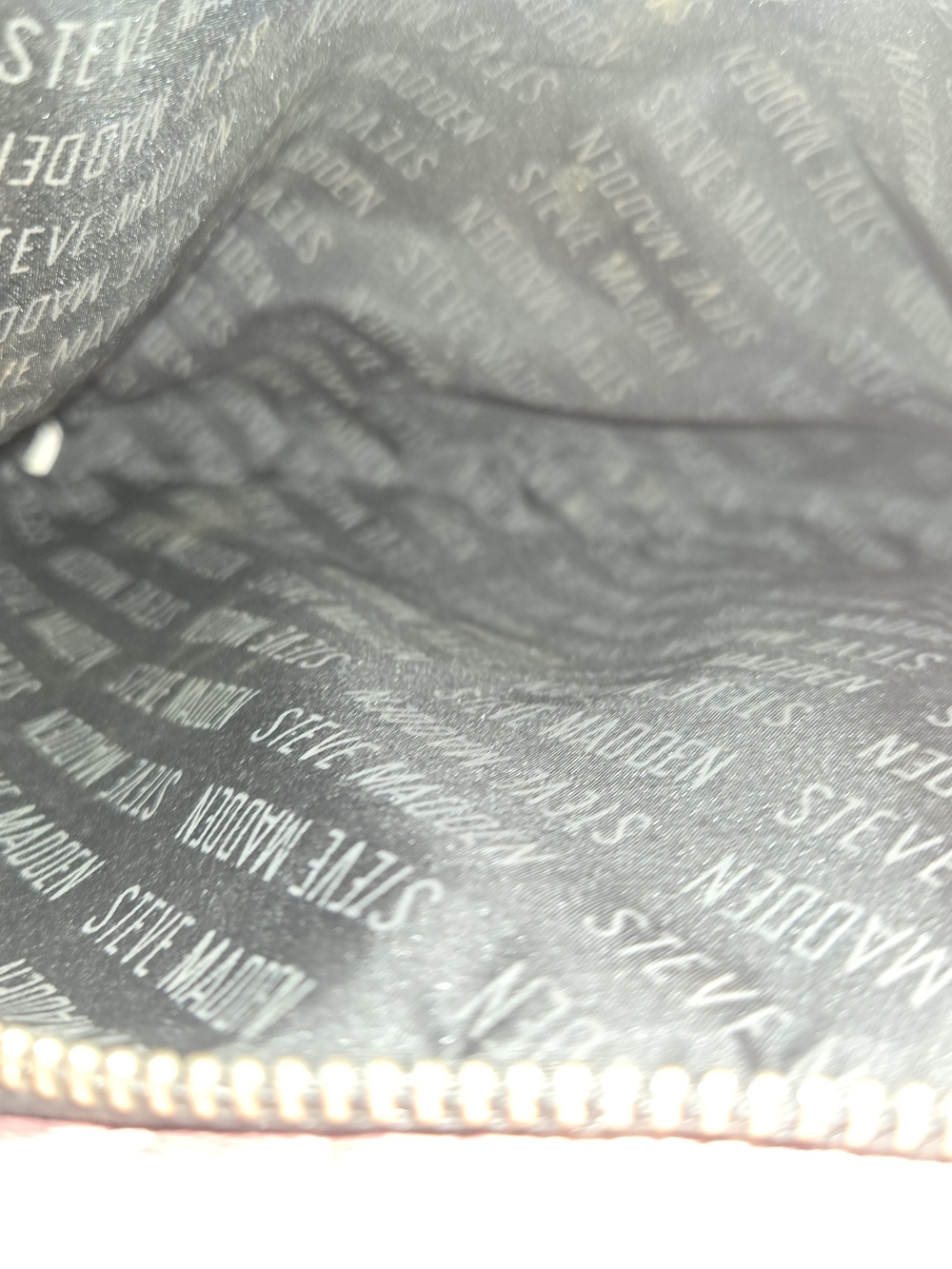 Steve Madden Peach Monogram Backpack - Picture 13 of 14